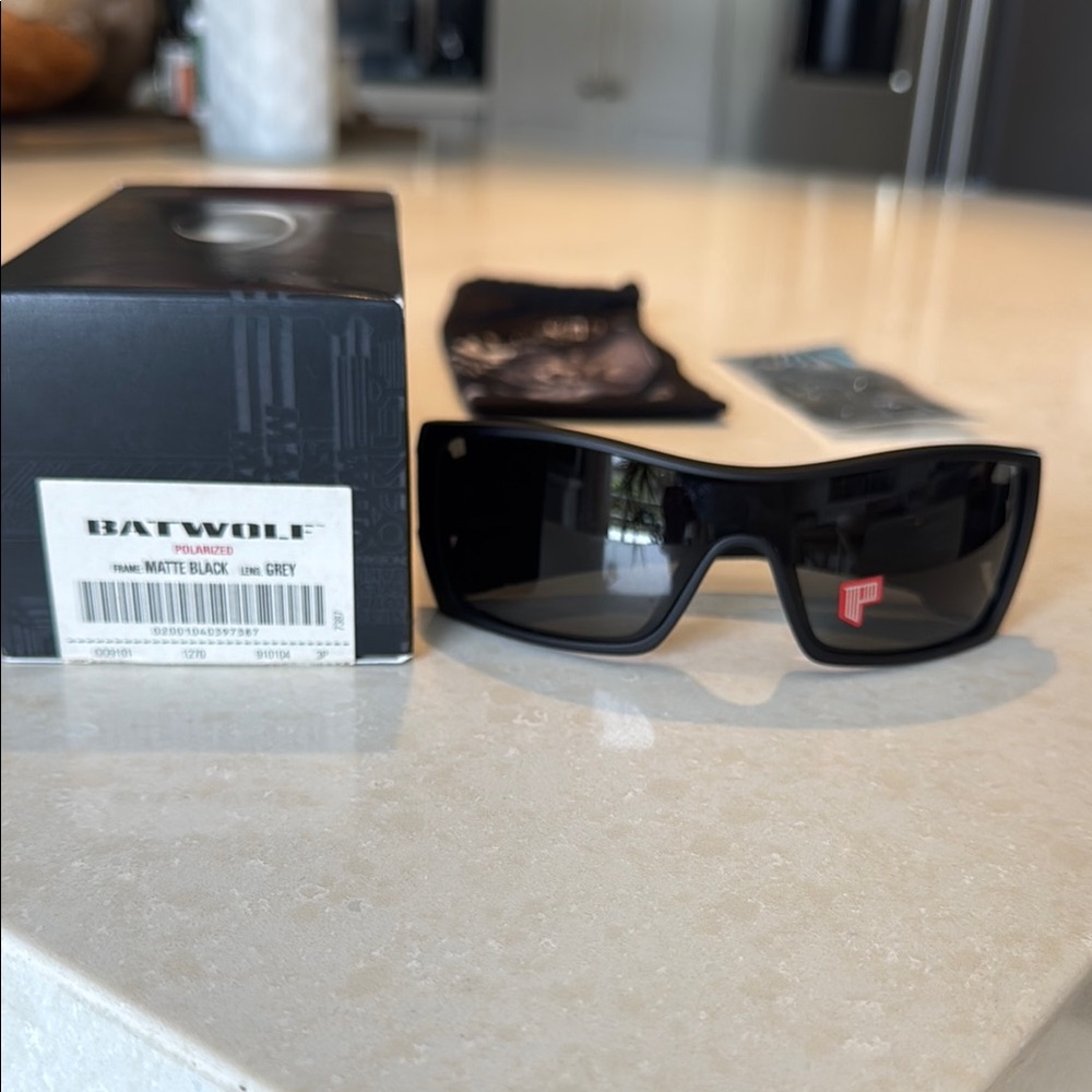 Batwolf Black Matte Oakley Sunglasses
